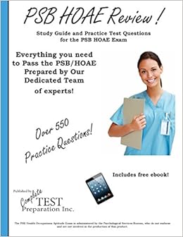 Health Occupation Aptitude Test Hoae Psb Exam