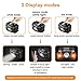 Rechargeable Headlamp, 500 Lumens Head Lamp Flashlight with Redlight and Motion Sensor Switch, Perfect for Running, Hiking, Lightweight, Waterproof, Adjustable Headband, 3 Display Modes