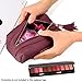 Makeup Bag for Purse, Small Makeup Pouch Cosmetic Bags Clutch Handy Organizer Pencil Case w/Tassel Zipper - 4 Colors for Choice