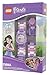 Lego Friends 8021223 Emma Kids Buildable Watch with Link Bracelet | Purple/White | Plastic | 25mm case Diameter| Analog Quartz | boy Girl | Official