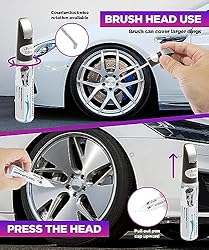 YAKEFLY Car Touch Up Paint Fill Pen,Two-In-One Car