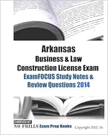 Arkansas Business Amp Law Construction License Exam