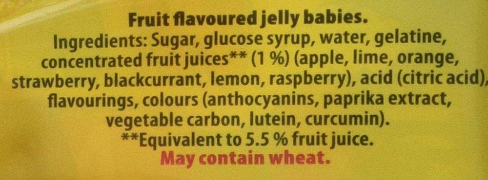 bassetts jelly babies 400g