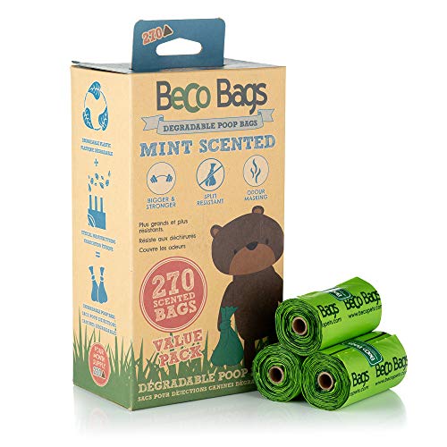 Beco Bags Value Pack 270 Strong Large Poop Bags for Dogs Eco
