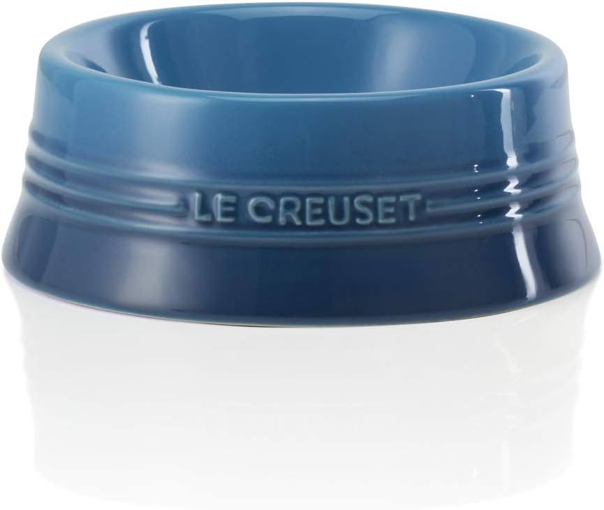 Le Creuset Stoneware Pet Bowl, Medium, Marseille BigaMart