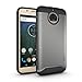 TUDIA Moto G5S Plus Case, Slim-Fit Heavy Duty [Merge] Extreme Protection/Rugged but Slim Dual Layer Case for Motorola Moto G5S Plus [ONLY Compatible with Moto G5S Plus] (Metallic Slate)