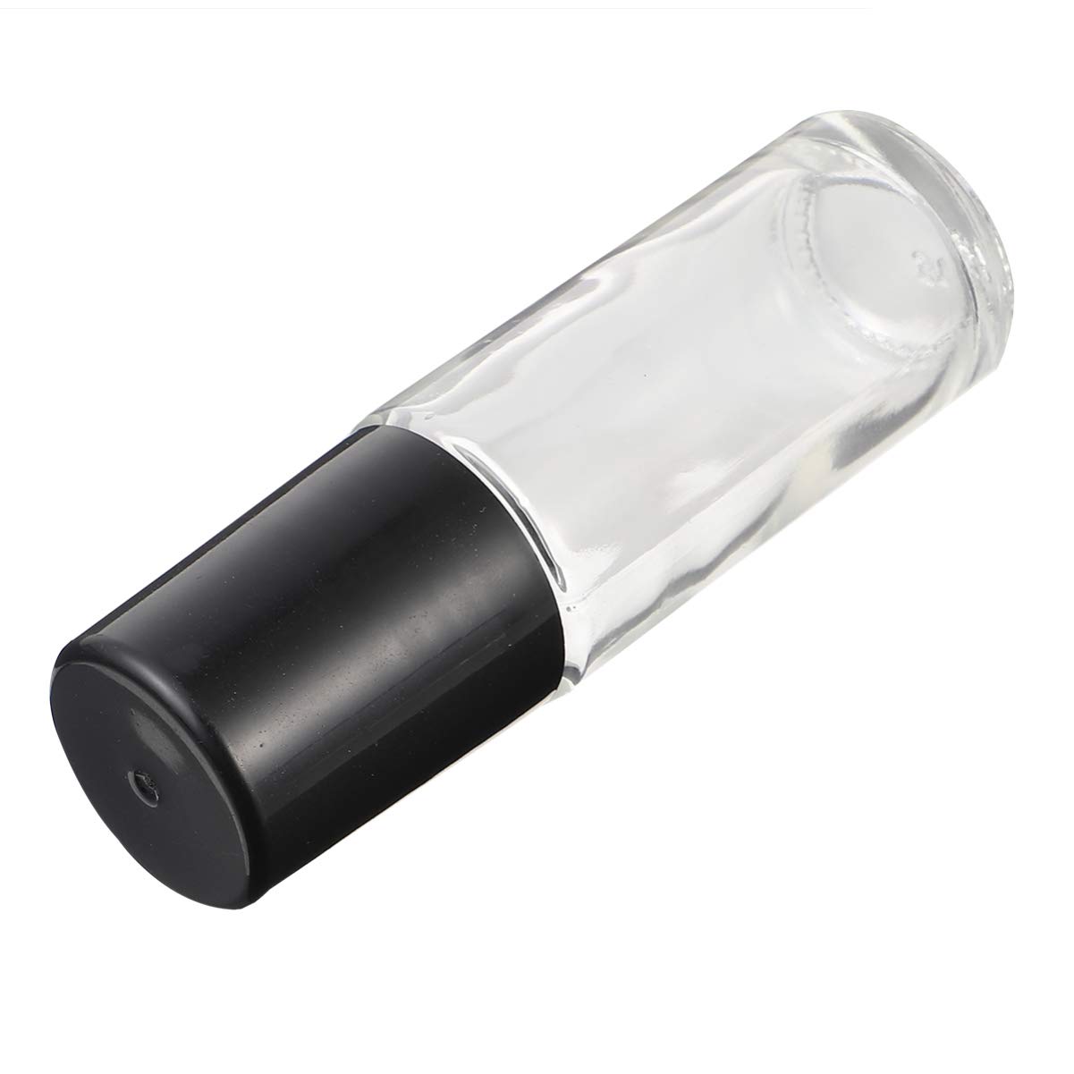 Healifty Pack of 6 Glass Roll Bottles Empty Refillable Roll on Bottles Rollerball Bottle for Essential Oil Perfume 30 ml