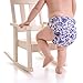 Mama Koala One Size Pocket Cloth Diaper, Blue Jacobean