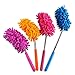 Powertiger 4 Pack Microfiber Duster Extendable Hand Duster Washable Microfibre Cleaning Tool Telescoping Extendable Dusters(Microfiber Duster)