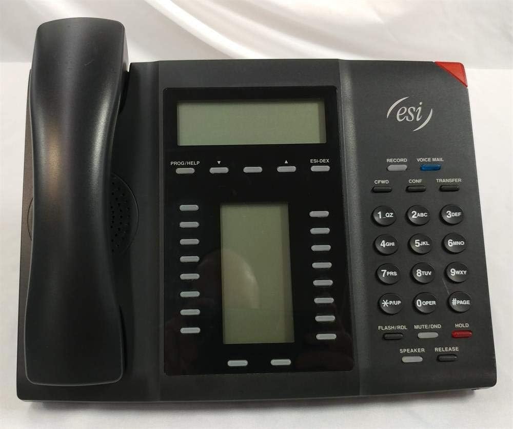 ESI 60D ABP 5000-0594 Self Labeling Digital Telephone with Full Duplex Speakerphone and Backlit Display (Renewed)