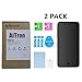 iPhone 6 plus / iPhone 6s plus Matte Tempered Glass Screen Protector [5.5 inch] [2 Pack] AiTron Anti-Glare/Anti-Fingerprint No Dazzling/2.5D Rounded Edges/9H Hardness/Scratch Proof/3D Touch