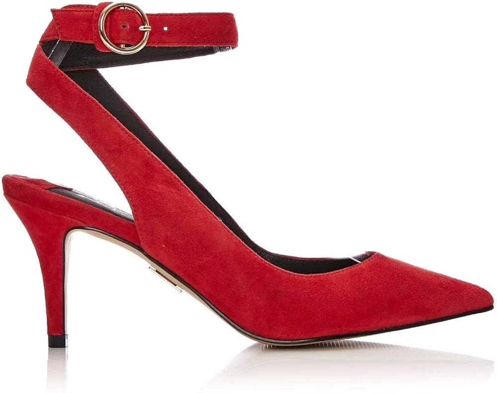 moda in pelle red shoes