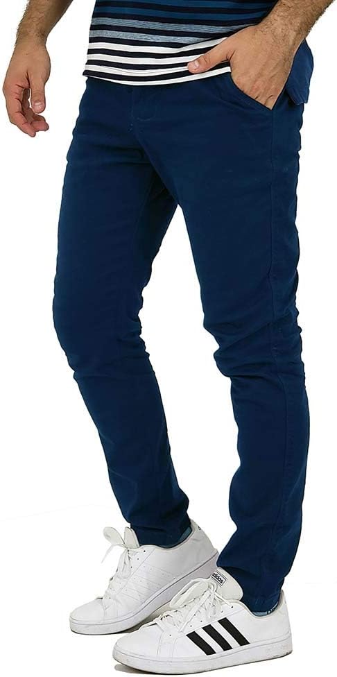 calça sarja azul claro