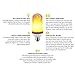 LED Flame Effect Bulb By Merkalia: Decorative UV Free E26/E27 Lightbulbs For Traditional Gas Lantern, Retrofit Oil & Hurricane Lamp - Retro Energy Saving Light Bulb With Flickering Flaming Fire