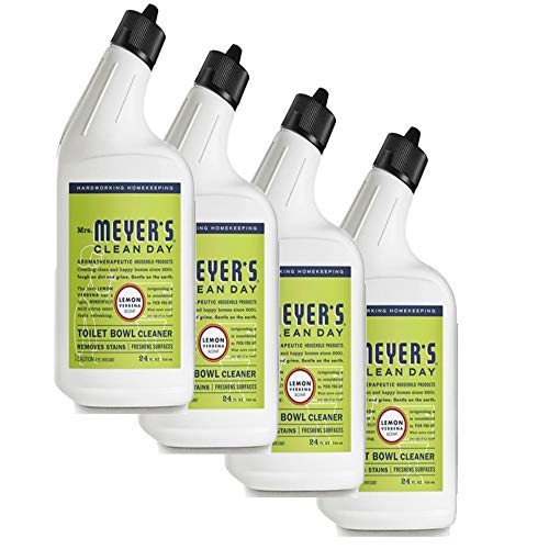 Mrs. Meyer's Toilet Bowl Cleaner Lemon Verbena, 24 OZ (Pack of 4)