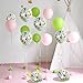 UTOPP 20 Pack Confetti Balloons Tiffany Blue Pink and Gold 12