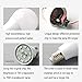 KONPWAY 12V Low Voltage LED Light Bulbs - Daylight 3W(Only for 12-36V), Pack of 6