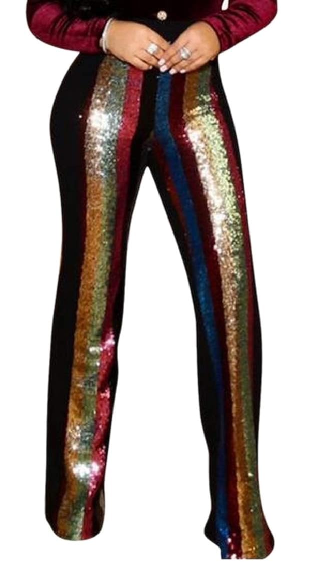 plus size sequin palazzo pants