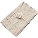 iEFiEL Newborn Baby Crochet Knit Mohair Wrap Cloth with Flower Headdress (Beige)