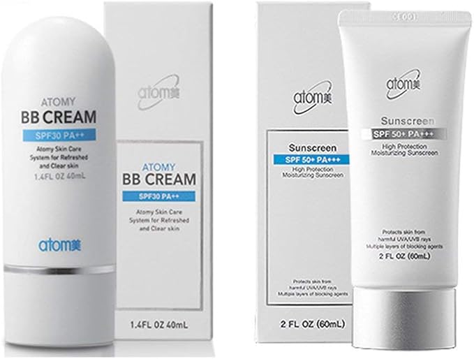 ATOMY Sunscreen Broad Spectrum Spf 50+ Uva/Uvb Protection Skin Care [White]: Amazon.co.uk: Beauty