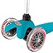 Micro Kickboard - Mini Original 3-Wheeled, Lean-to-Steer, Swiss-Designed Micro Scooter for Preschool Kids, Ages 2-5, Aqua