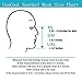 UooCooL 180° Full Face Snorkel Mask- Panoramic view Snorkeling Mask For Adults And Kids, Breathe freely With Anti Fog And Anti Leak Design, See More with a Larger Viewing Area (Pink, Kid)