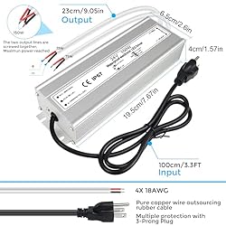 LightingWill LED Driver 150 Watts Waterproof IP67