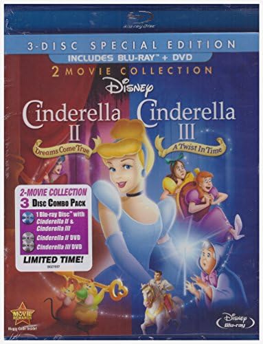 Amazon.com: Cinderella 3-Movie Collection Trilogy 1, 2, 3 (Special