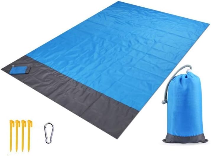 Manta de Picnic de Bolsillo Manta de Playa a Prueba de Arena Estera de