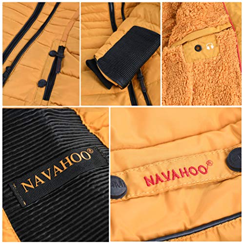Navahoo-Damen-Winter-Stepp-Jacke-Parka-Winterjacke-Steppjacke-warm-B386