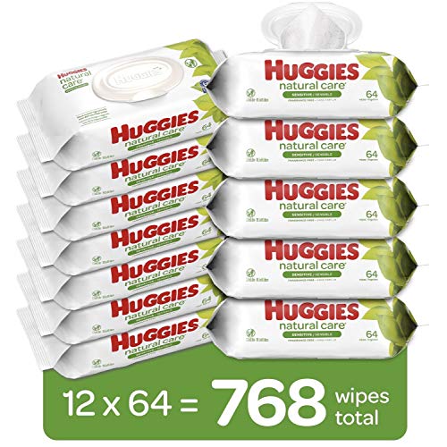 huggies natural care sensitive baby wipes
