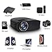 Video Projector,DHAWS 3800LM 1080P Full HD HDMI Office Projector for Laptop Business PowerPoint Presentation and Home Theater (with PPT clicker)