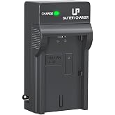 LP LP-E6 LP E6N Battery Charger, Charger Compatible with Canon EOS 90D, 80D, 70D, 60D, 60DA, 7D Mark II, 7D, 6D Mark II, 6D, 
