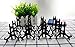 Artliving 3 Inch Black 12pcs/Set Plastic Easels Plate Display Stands Picture Frame Stand Holder