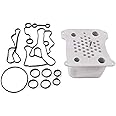 Mishimoto MMOC-F2D-08 Replacement Oil Cooler, Compatible with Ford Powerstroke 634L, 2008-2010