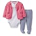 Carter's Baby Girls' 3 Piece Footed Set (Baby) - Pink