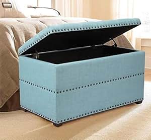 Amazon.com: End of Bed Storage Bench-Bedroom Benches at ...