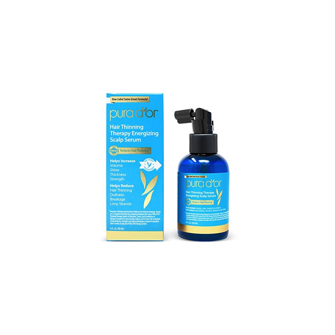 Pura D Or Hair Thinning Therapy Energizing Scalp Serum