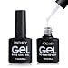 No Wipe Gel Top Coat and Base Coat Set, MIYOUNE UV LED Soak Off Gel Nail Polish kit,2pcs, 0.25 fl oz primary