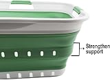 SAMMART 42L Collapsible Laundry Basket Foldable Pop Up Storage Container view 5