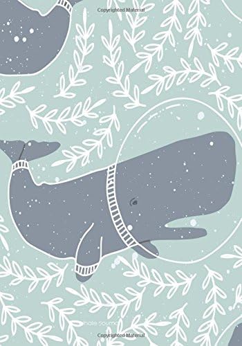 Whale Journal: Blue Whale Journal in Cute Underwater Design (Blank Notebooks and Journals) Paperback – 4 Sept. 2017