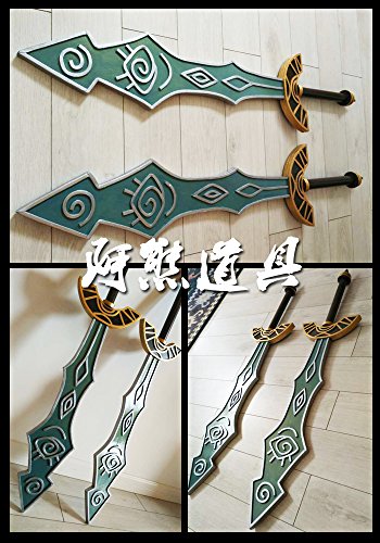 LOL Shaco the Demon Jester Swors Weapon Cos Cosplay Prop - Image 3
