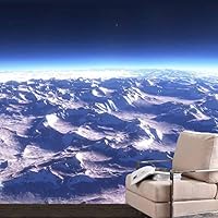Wall Mural The Beautiful Space World Removable Self-Adhesive Wallpaper Wall Decoration for Bedroom Living Room - 66x96 inches