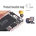 Johncase New OEM 12MP Autofocus Main Back Rear Camera Module Flex Cable Replacement Part Compatible for iPhone 6s (All Carriers)