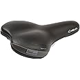 VELO Tour UNI - Bicycle Saddle, Black Color, Size 262 x 165 mm