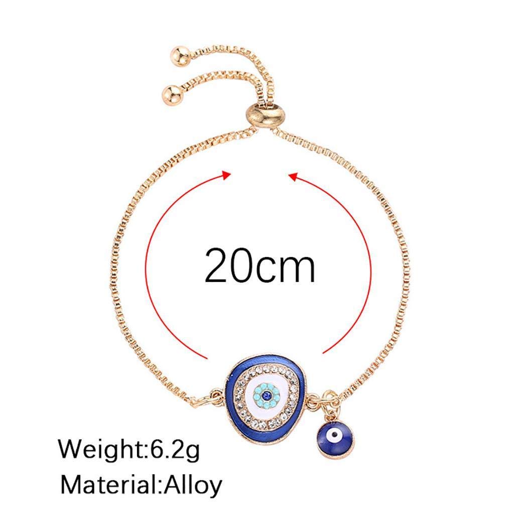 Sikena Regalo de la pulsera de la forma redonda del diamante artificial de la joyería de la moda de las mujeres Pulseras