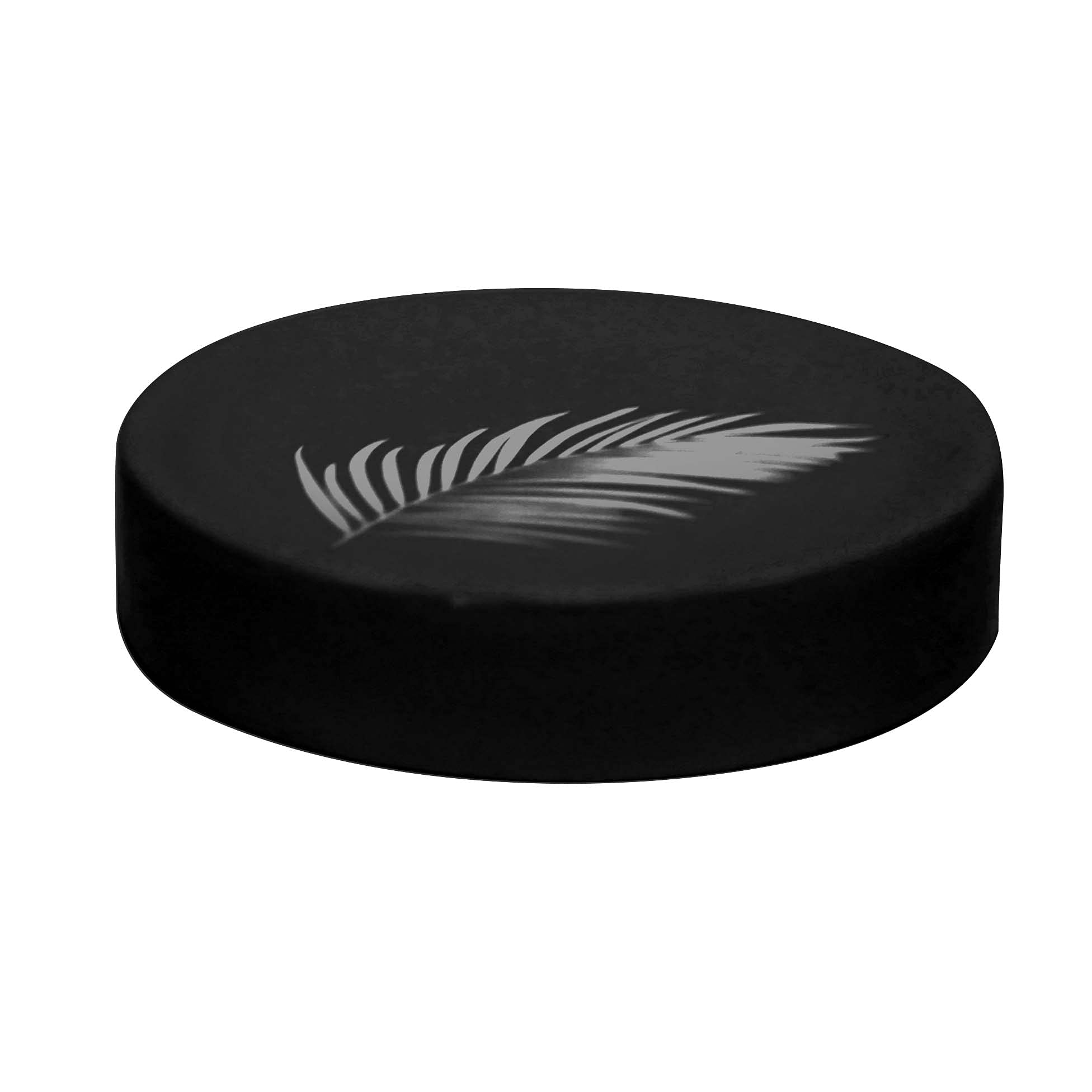 Douceur d'Intérieur Soap Dish, Ceramic, Black/Silver, Porte-Savon — image 1