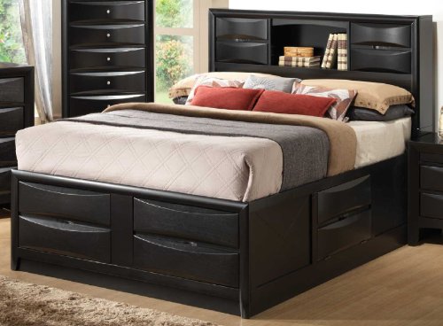 Coaster Queen Bed Headboard B1-Black