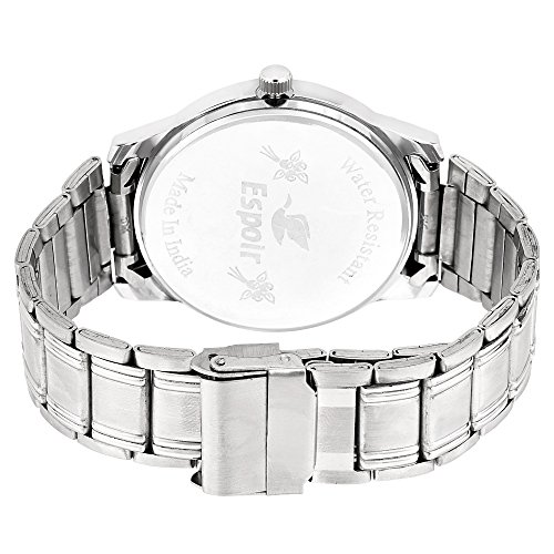 Espoir Analogue Stainless Steel Day and Date Blue Dial Men's Watch- Latest0507 4 Espoir Analogue Stainless Steel Day and Date Blue Dial Men's Watch- Latest0507 - Image 4