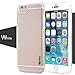 iPhone 6 Plus / iPhone 6S Plus Case - Poetic [Atmosphere Series] - [Lightweight] [Slim-Fit] Slim-Fit Tranparent Hybrid Case for Apple iPhone 6 Plus /iPhone 6S Plus 5.5inch Clear/White (3 Year Manufacturer Warranty From Poetic)